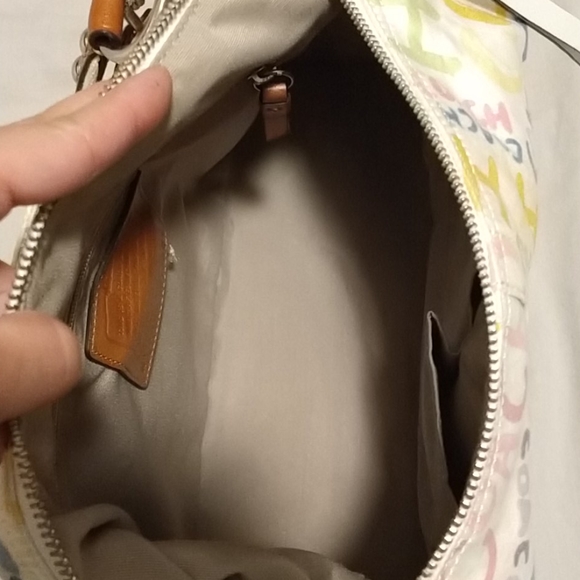 Coach signature multicolor bag - Picture 15 of 17